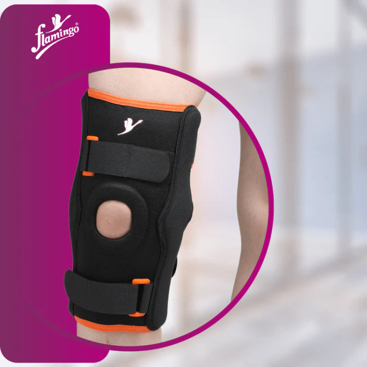 Flamingo Gel Bi-Axle Hin Knee Brace