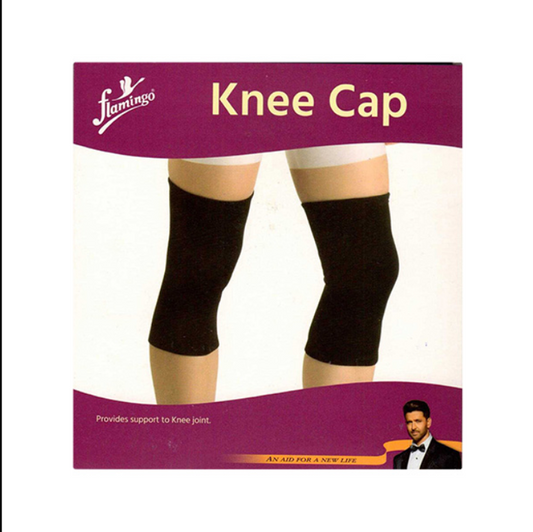 Flamingo Knee Cap Single - Black