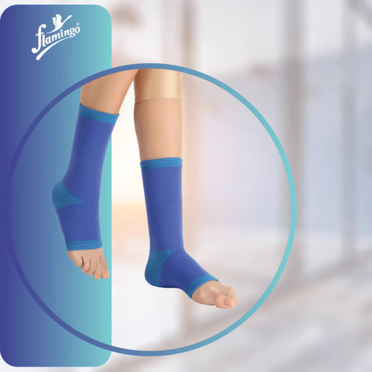 Flamingo Premium Anklet - Blue