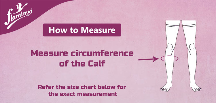 Flamingo Premium Calf Support - Blue