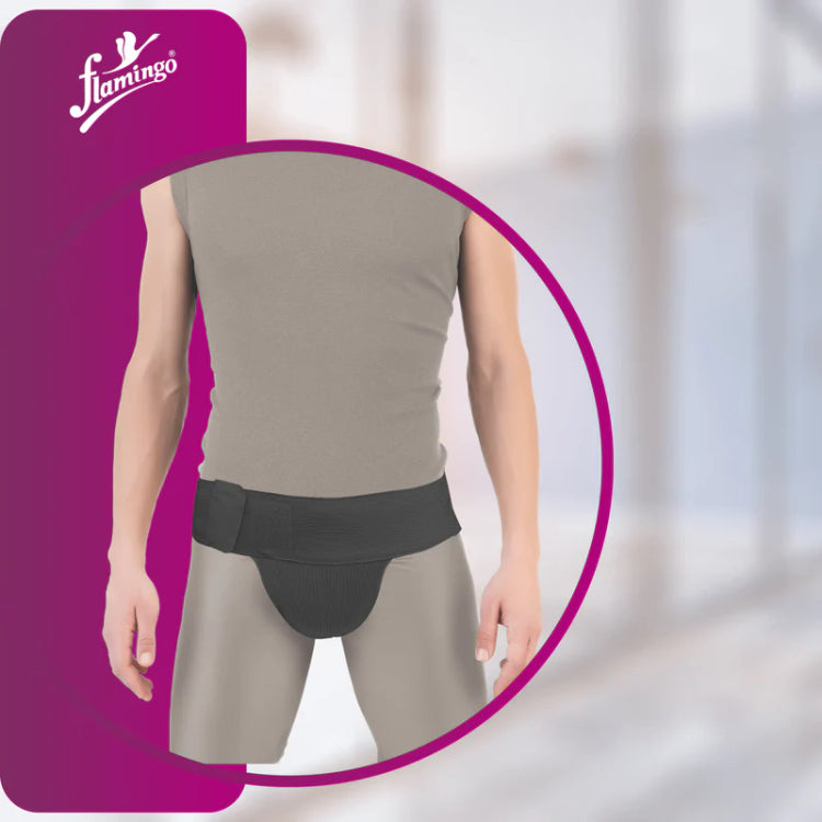 Flamingo Scrotal Support - Black
