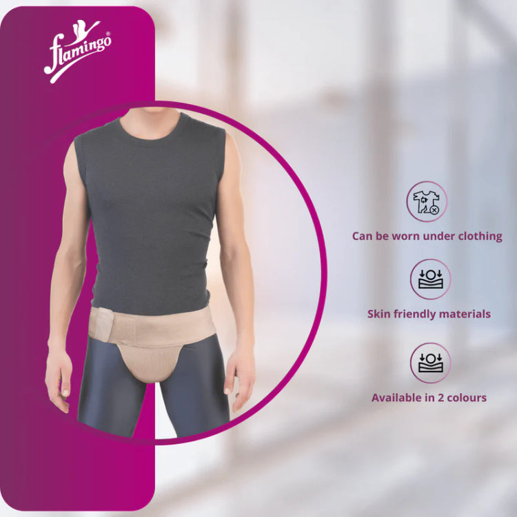 Flamingo Scrotal Support - Black