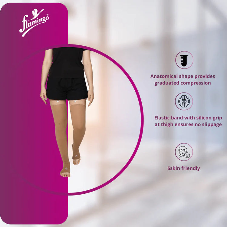 Flamingo Stocking Above Knee Prophylactic