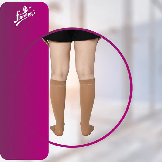 Flamingo Stockings Below Knee DVT Class I