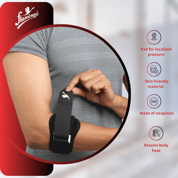 Flamingo Tennis Elbow Support Neoprene
