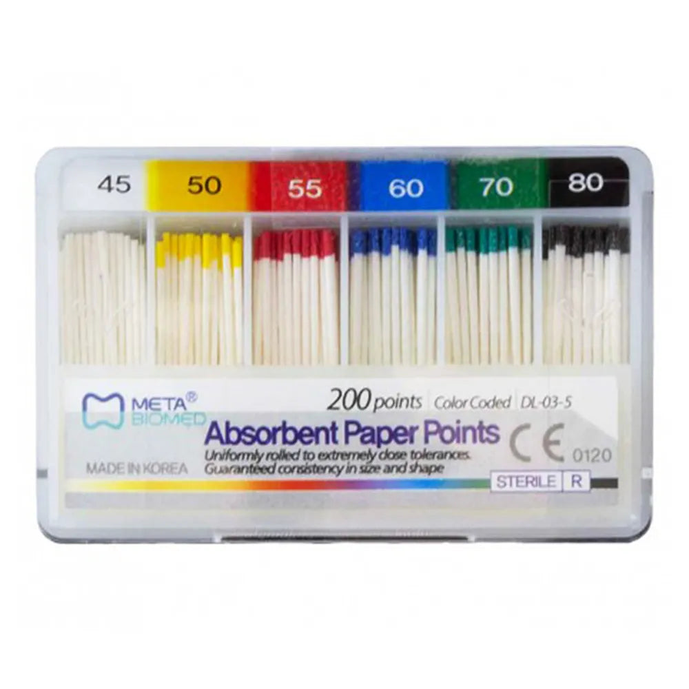 Meta Absorbent Paper Points - 2%