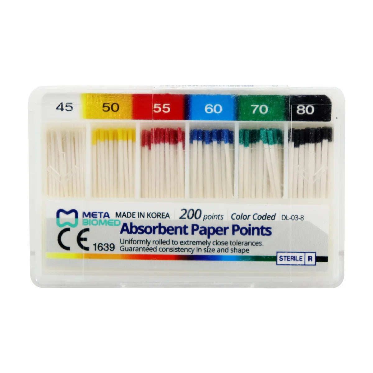 Meta Absorbent Paper Points - 2%