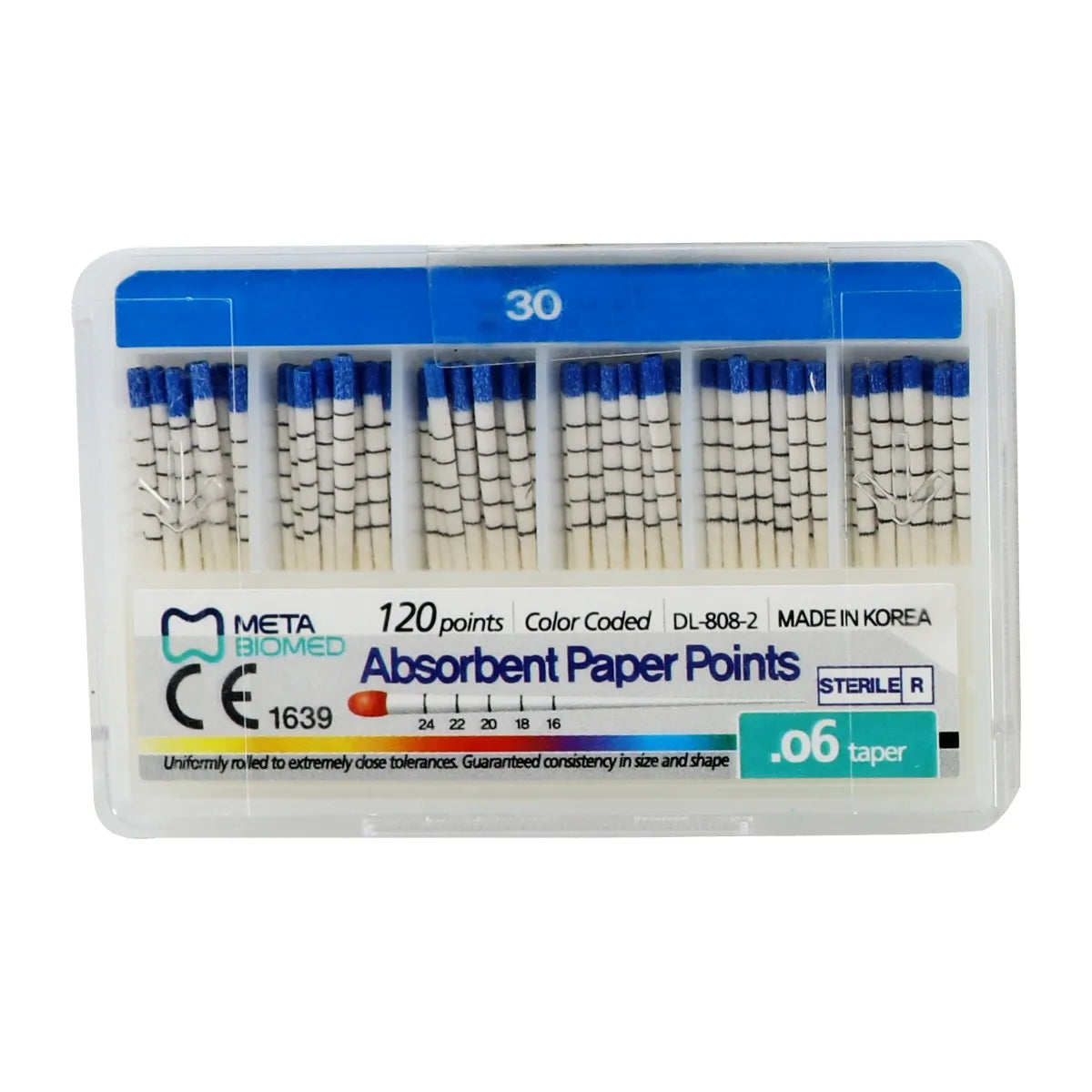 Meta Absorbent Paper Points - 6%