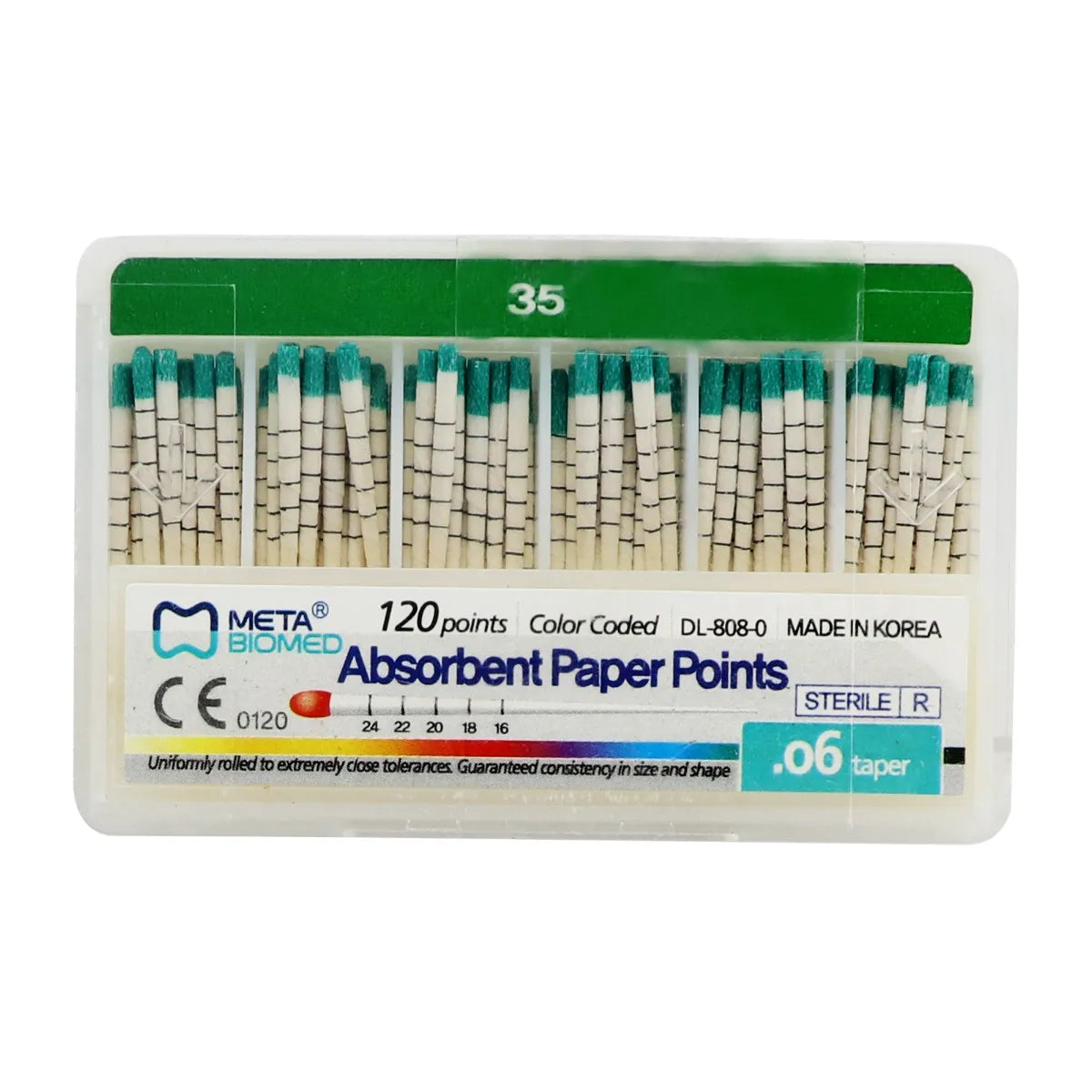Meta Absorbent Paper Points - 6%