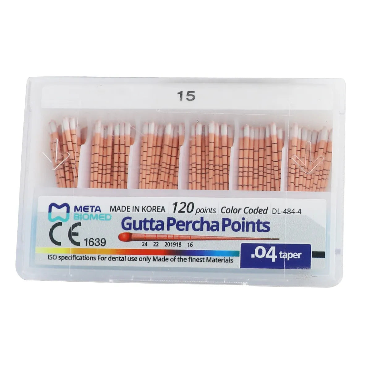 Meta Gutta Percha Points Special Taper - 4%