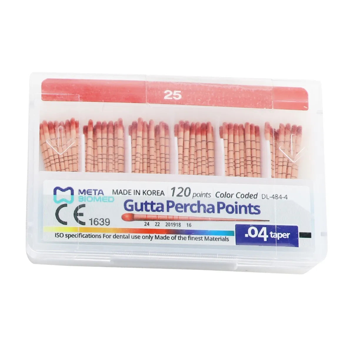 Meta Gutta Percha Points Special Taper - 4%