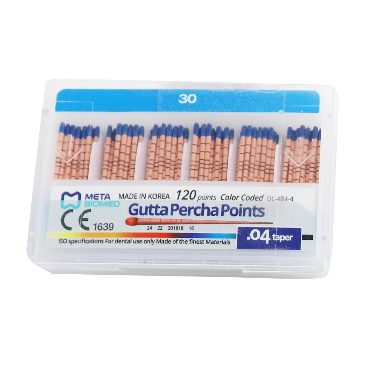 Meta Gutta Percha Points Special Taper - 4%