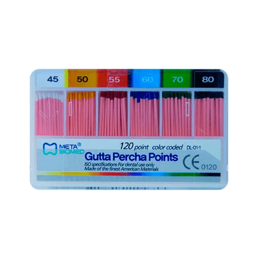 Meta Gutta Percha Points (2% Taper)