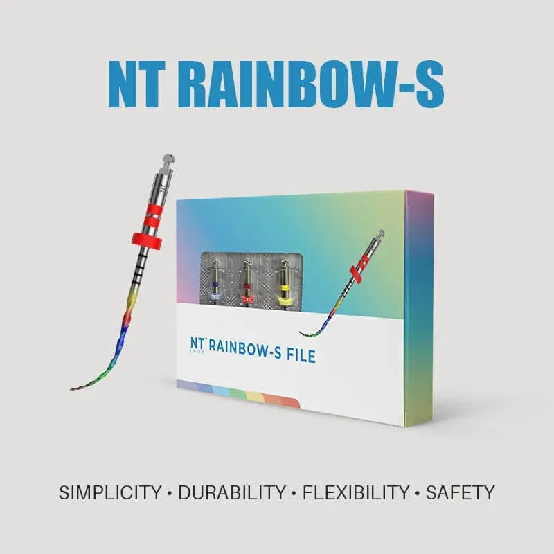 NT Rainbow S NiTi Rotary Files