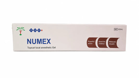 NUMEX Topical Local Anaesthetic Gel – Fast Acting Dental Numbing Gel