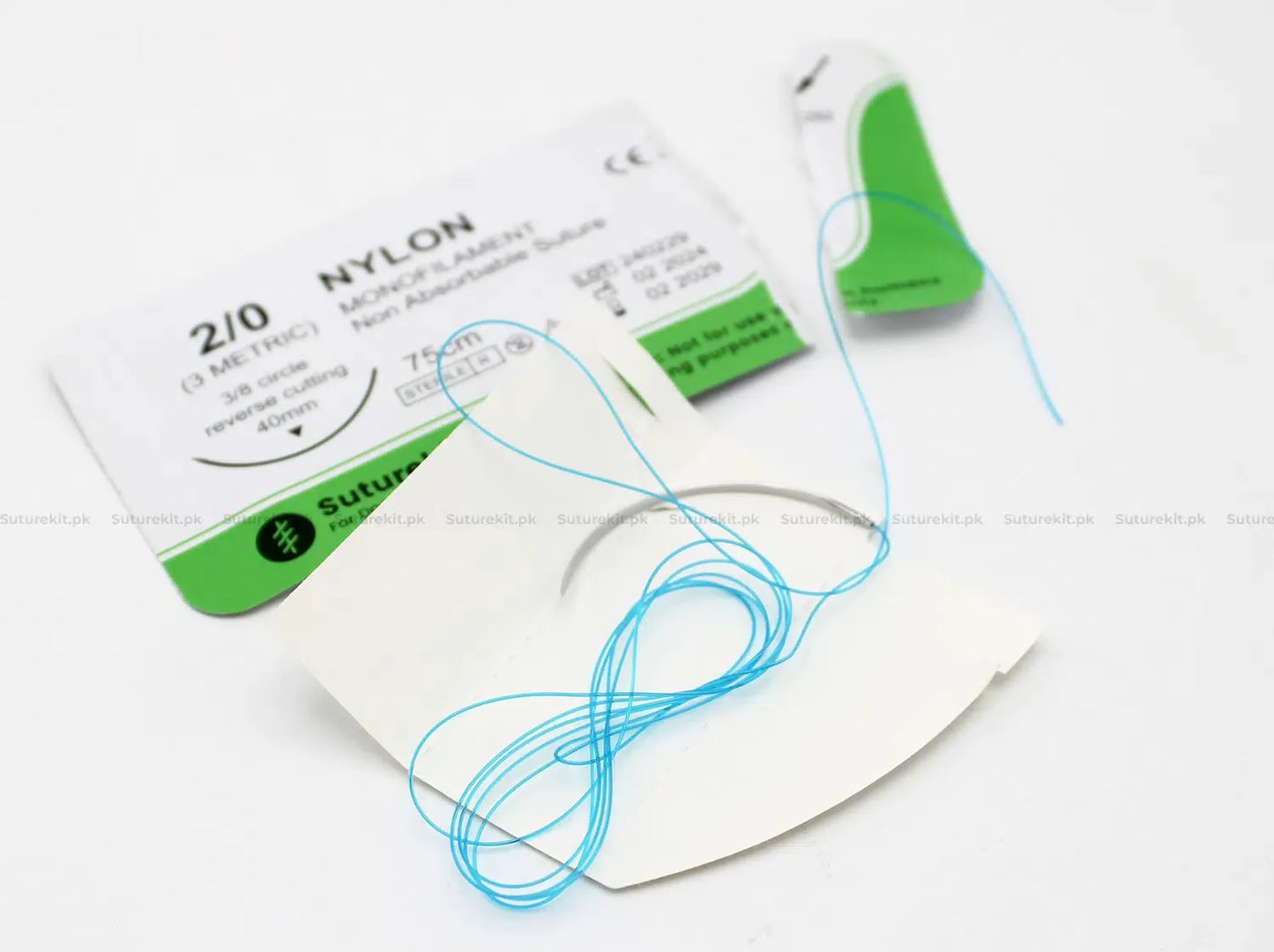Healthium Trulon Monofilament Polyamide Non- Absorbable Sutures