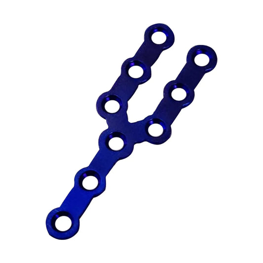 SK Surgicals Titanium Turning Forked Plates 2mm (200.TFPS)