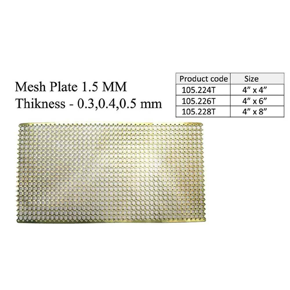 SK Surgicals Titanium Bone Mesh Plates