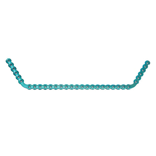 SK Surgicals Titanium Reconstruction Plates U Shape - 2.5mm (32 Holes) 205.932T