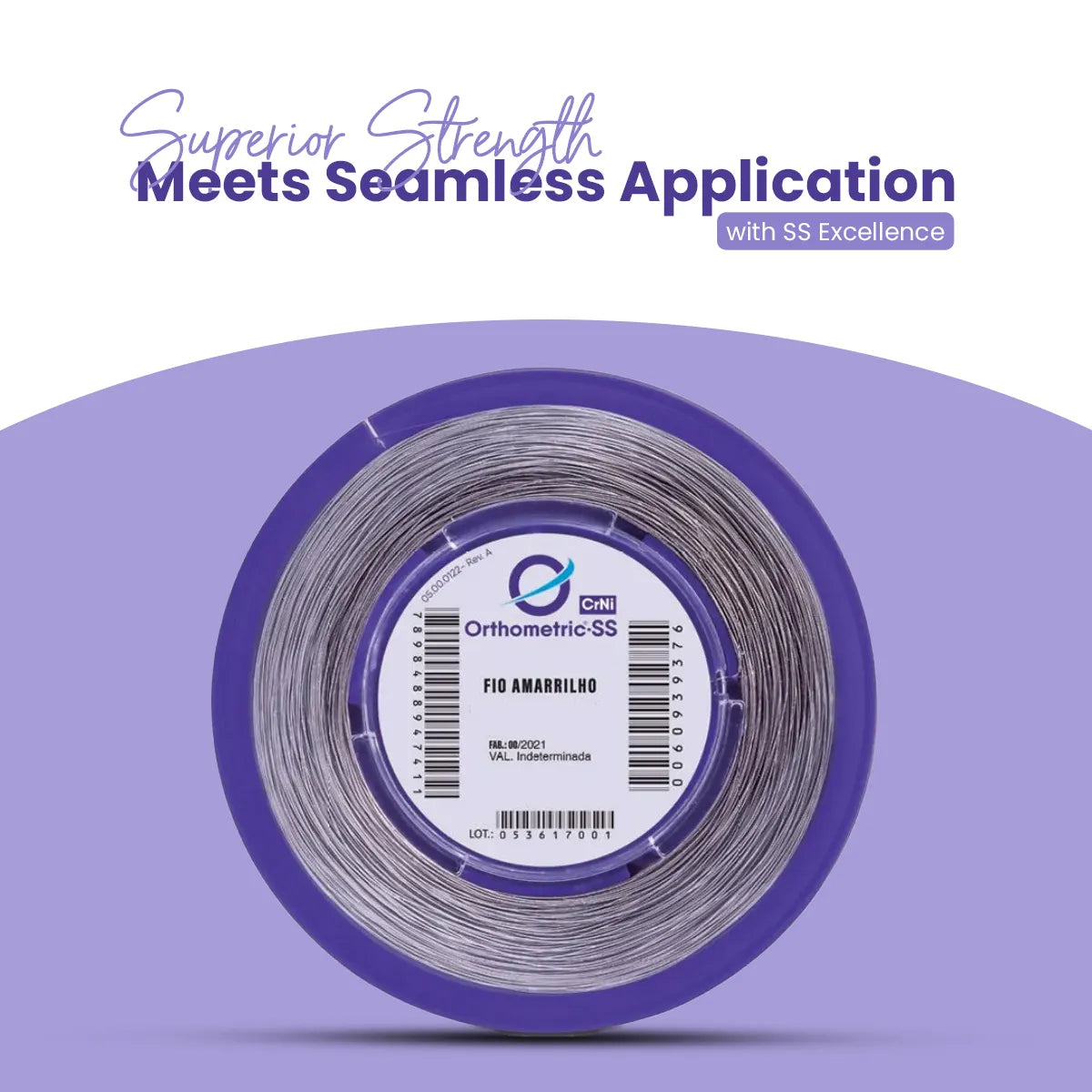 OrthoMetric SS Round Ligature Wire (40g)