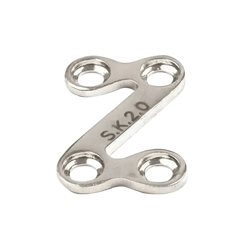 SK Surgicals SS Mini Bone Plates Z Shape - 2mm ( 200.490S)