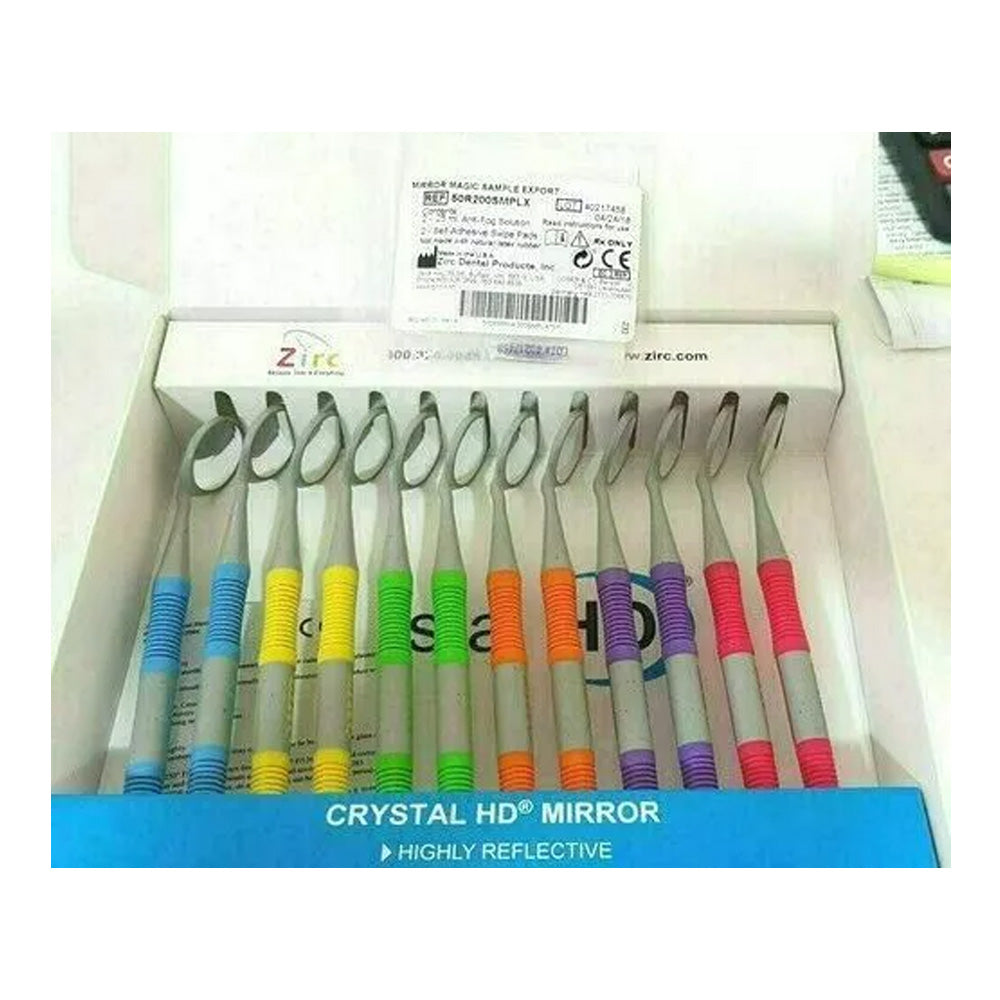 Zirc Crystal Mirrors Neon Assortment