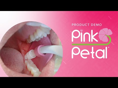 Zirc Pink Petal Saliva Ejector Attachment (Pack of 3)