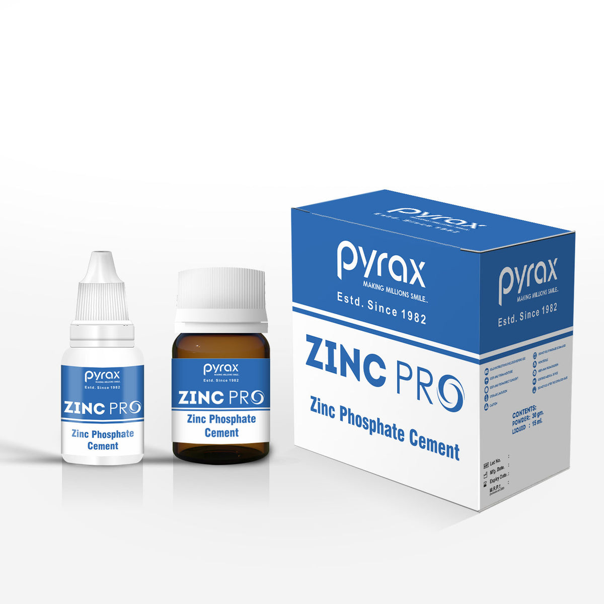 Pyrax Zinc Pro Zinc Phosphate Cement
