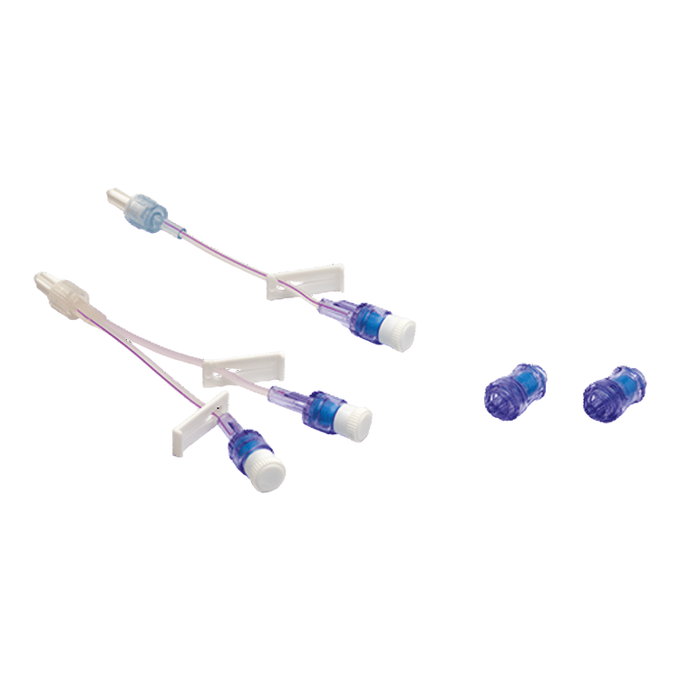 Romsons Exteena Trio Needlefree Connector with Tri Extension Line - Pack of 50