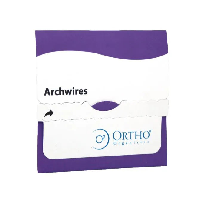 Ortho Organizers Stainless Steel Archwires Natural / Pro Form - Rectangular (25/Pk)