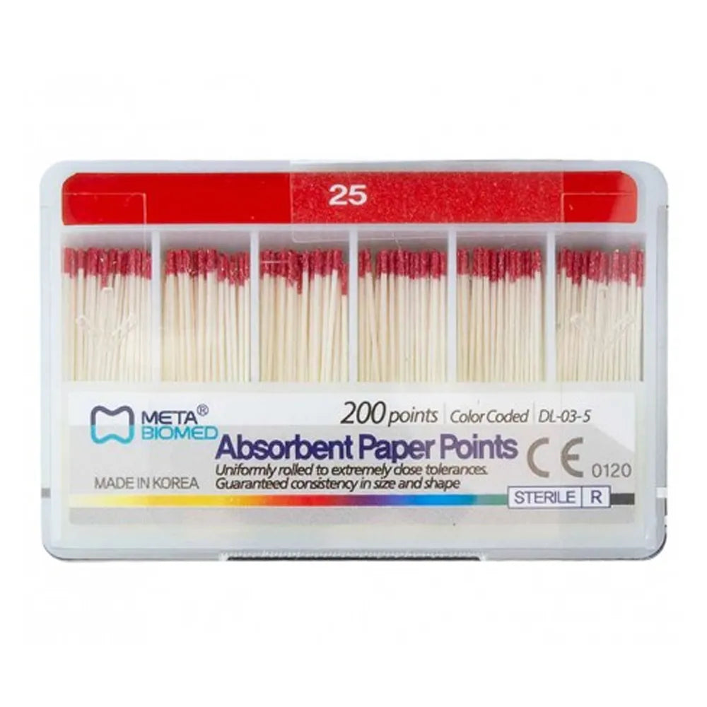 Meta Absorbent Paper Points - 2%