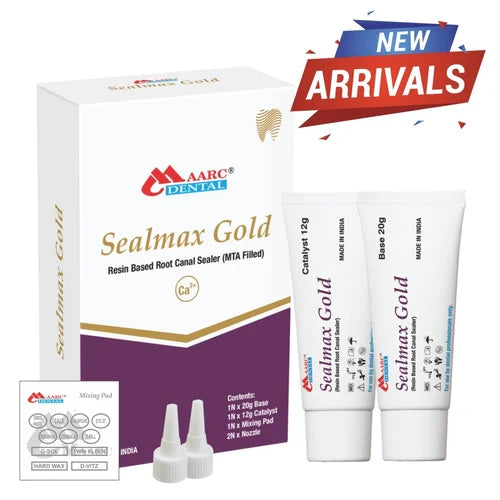 Maarc Sealmax Gold (Root canal Sealer Two Paste - With MTA)
