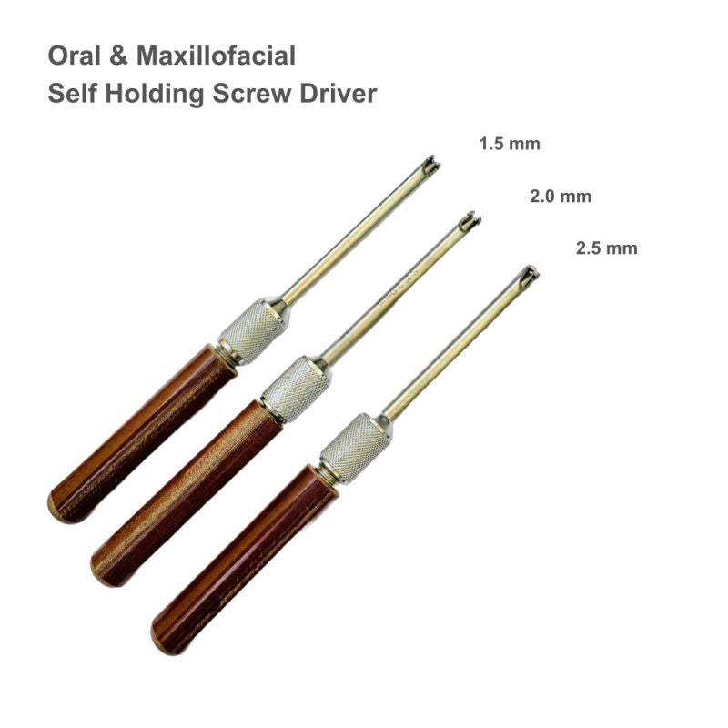 Self Holding Screwdriver with Fiber Handle