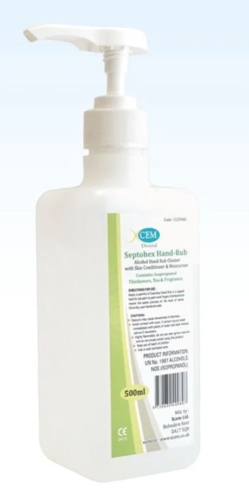 XCEM Septohex hand Rub| Sanitizer for home use