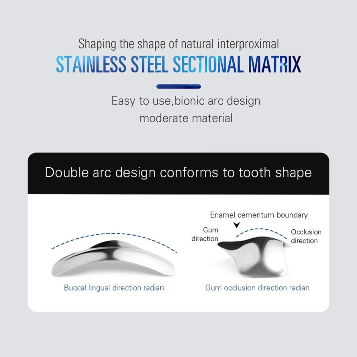 ET Dental Sectional Contoured Matrices Refill