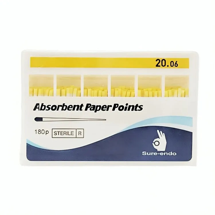 Sure Endo Paper Points Length Marked