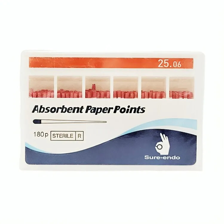 Sure Endo Paper Points Length Marked
