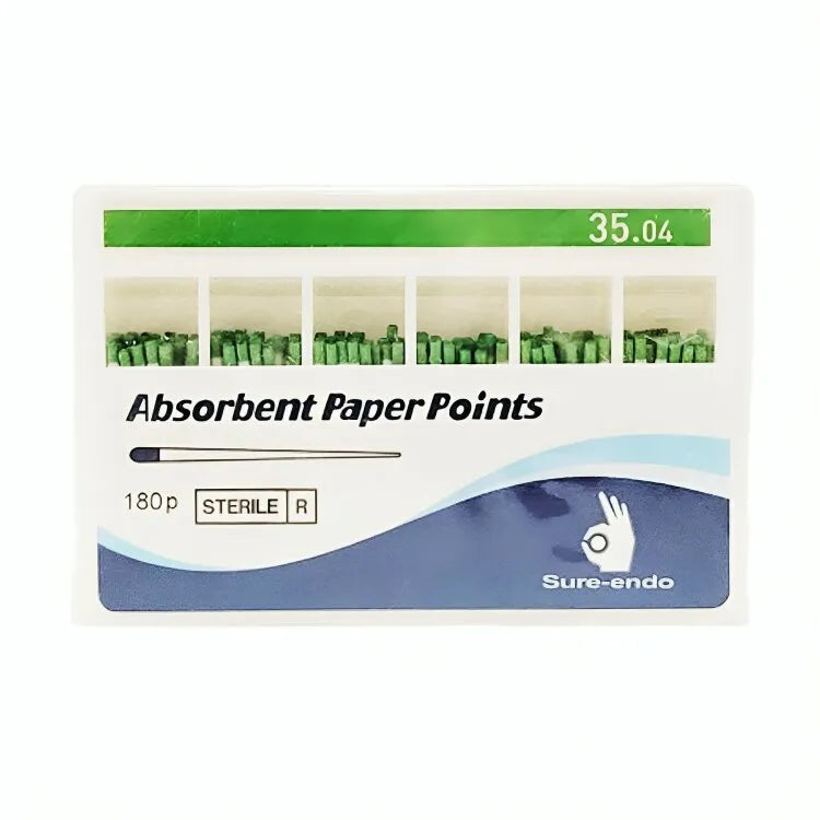 Sure Endo Paper Points Length Marked