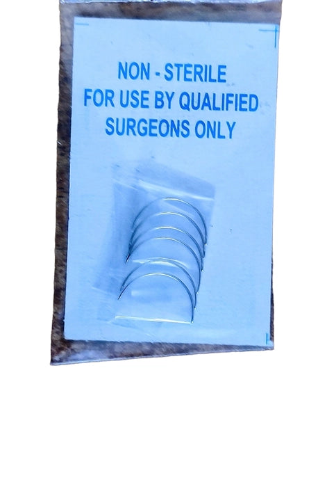 ORISILK SURGICAL SILK SUTURE NEEDLED, 3-0 (PACK OF 12 SUTURES)