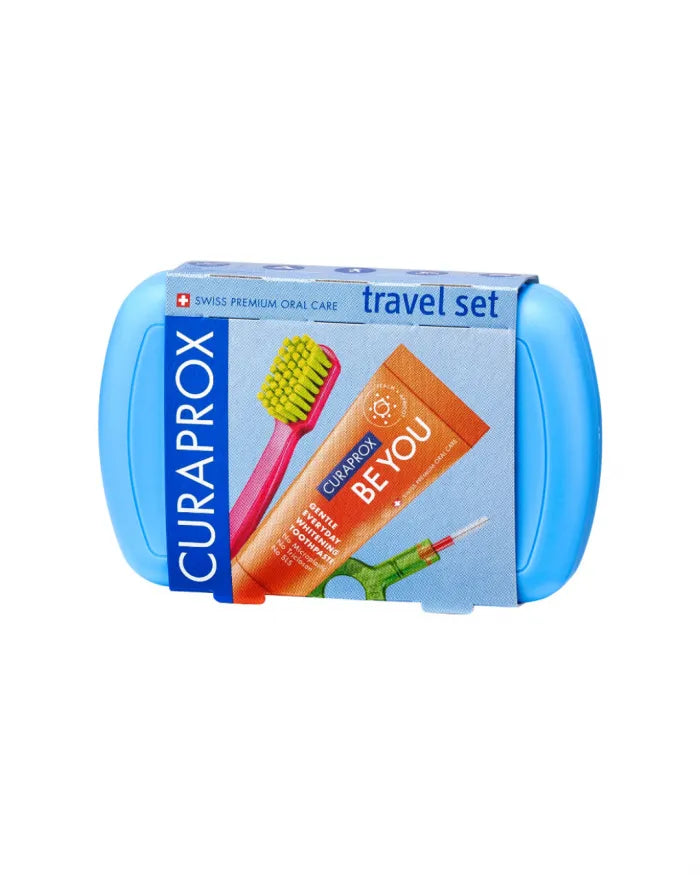 Curabox Travel set. Blue