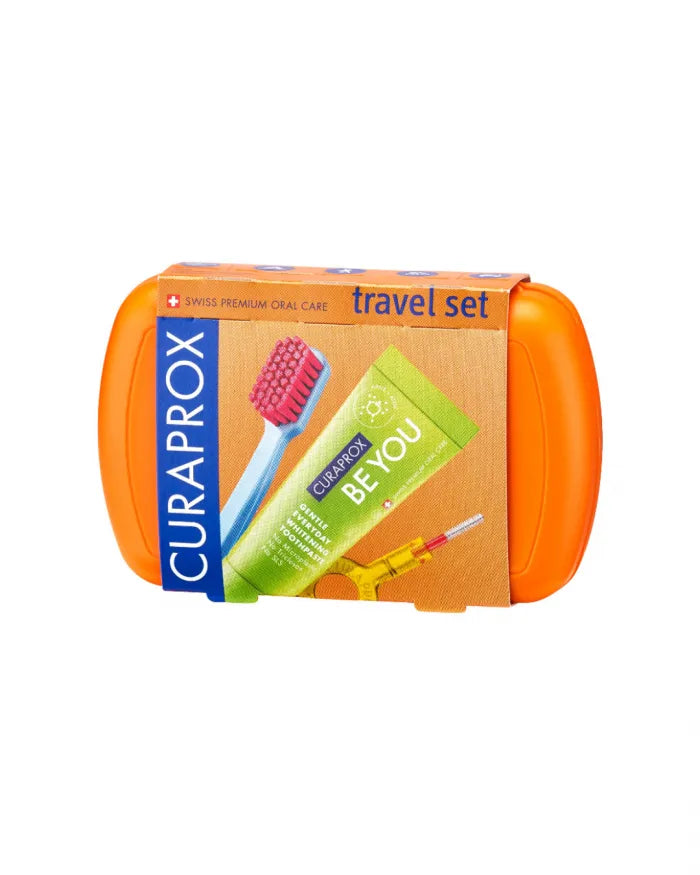 Curaprox Travel set. Orange