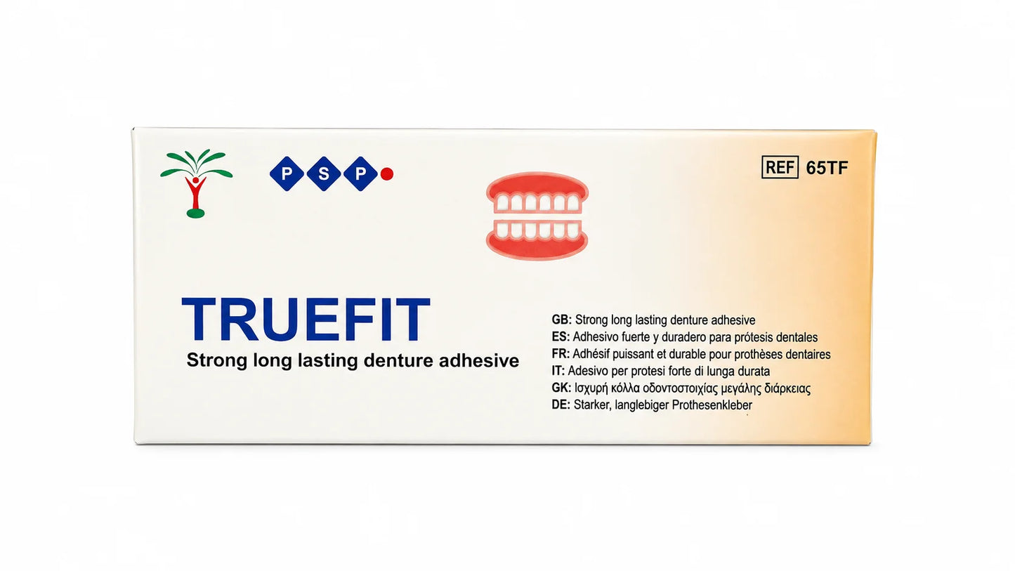 TRUEFIT | Strong Long Lasting Denture Adhesive
