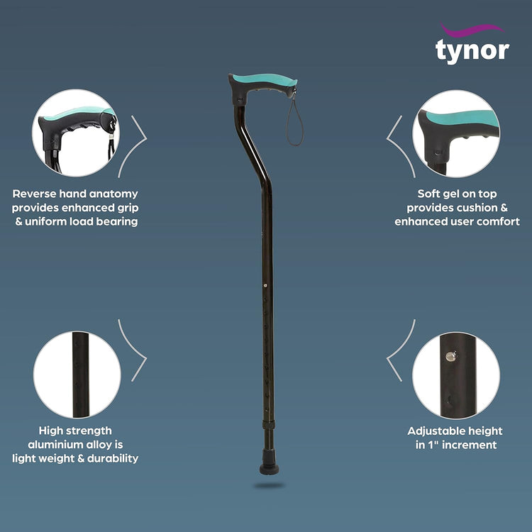 Tynor Soft Handle Walking Stick