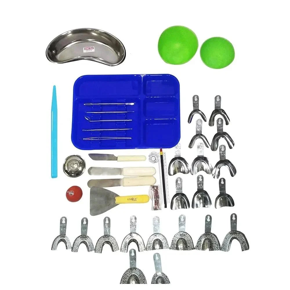 Stainless Steel Unique Dents Instrument Kit For 1st Year BDS Students
