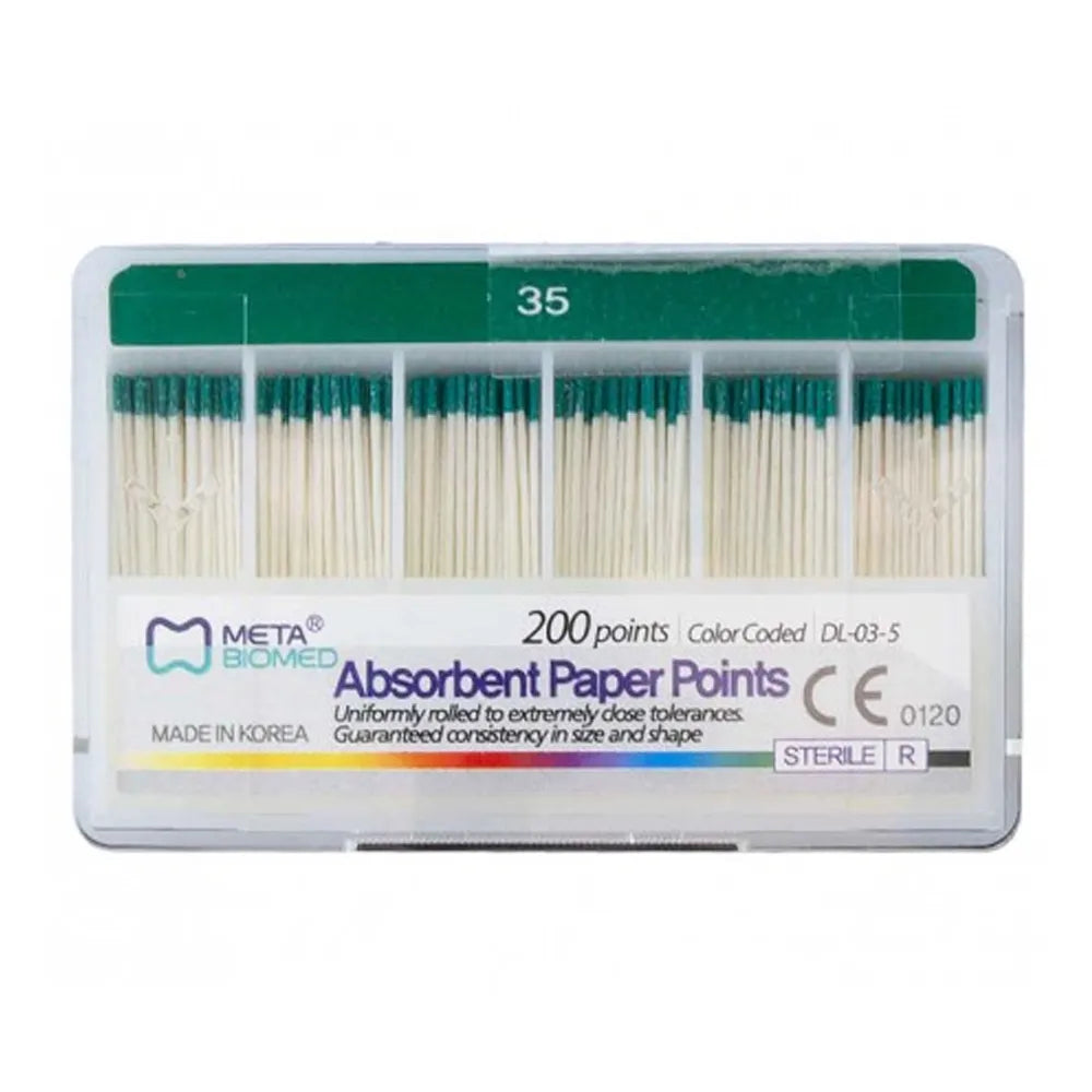 Meta Absorbent Paper Points - 2%